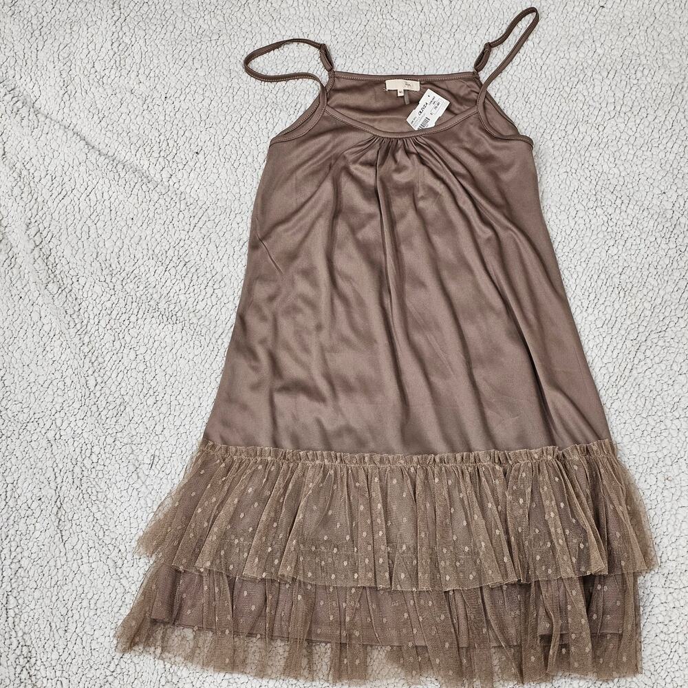 Anthropologie Women's Cream  Dress RYU M/L Olivia